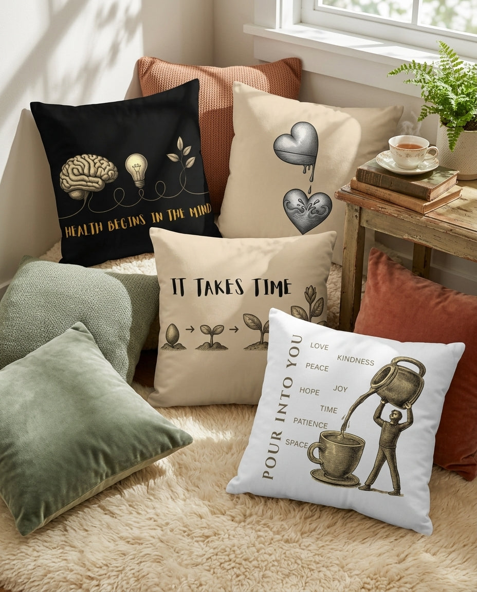 The Healing Collection Throw Pillow Bundle