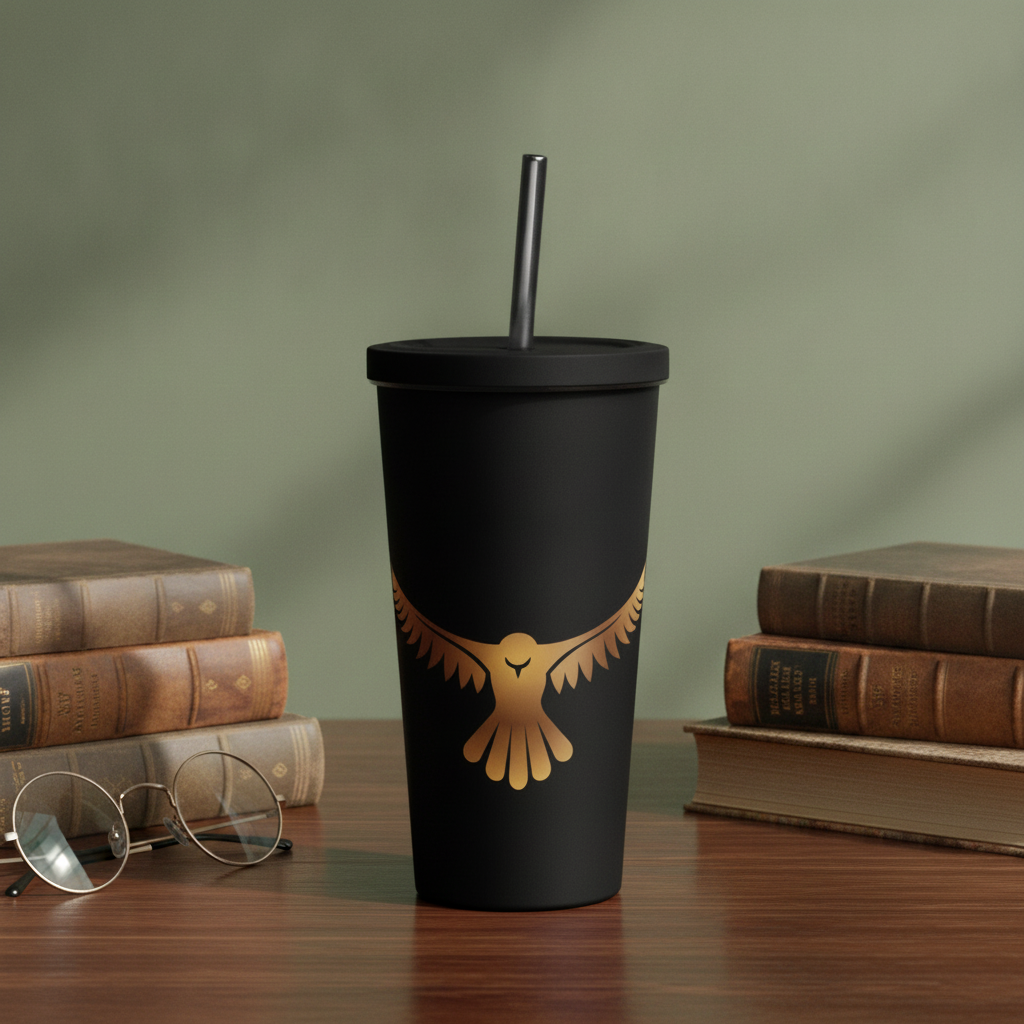 Odyssey Insulated Tumbler with a Straw