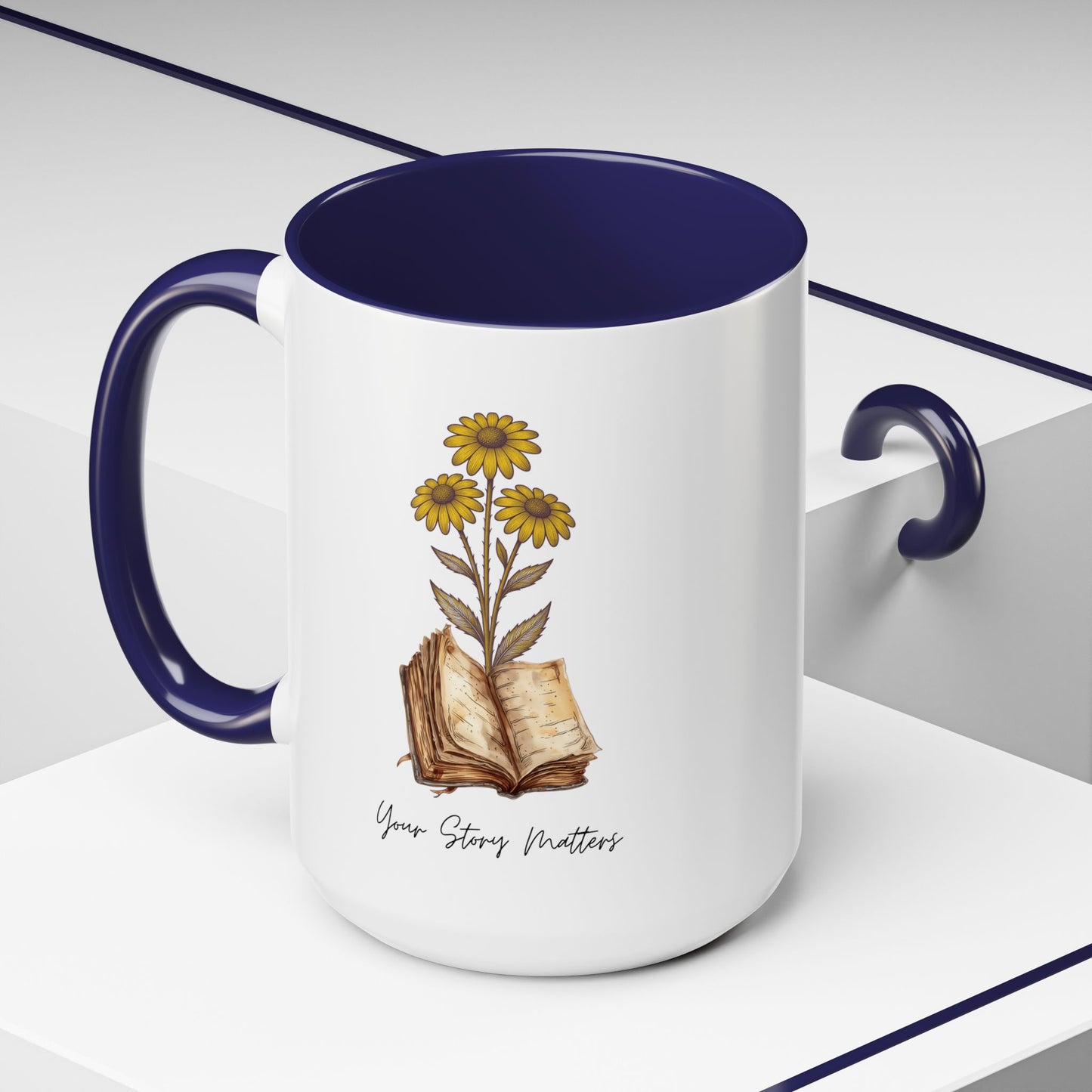 "Your Story Matters" Cozy Accent Coffee Mug (11/15oz)