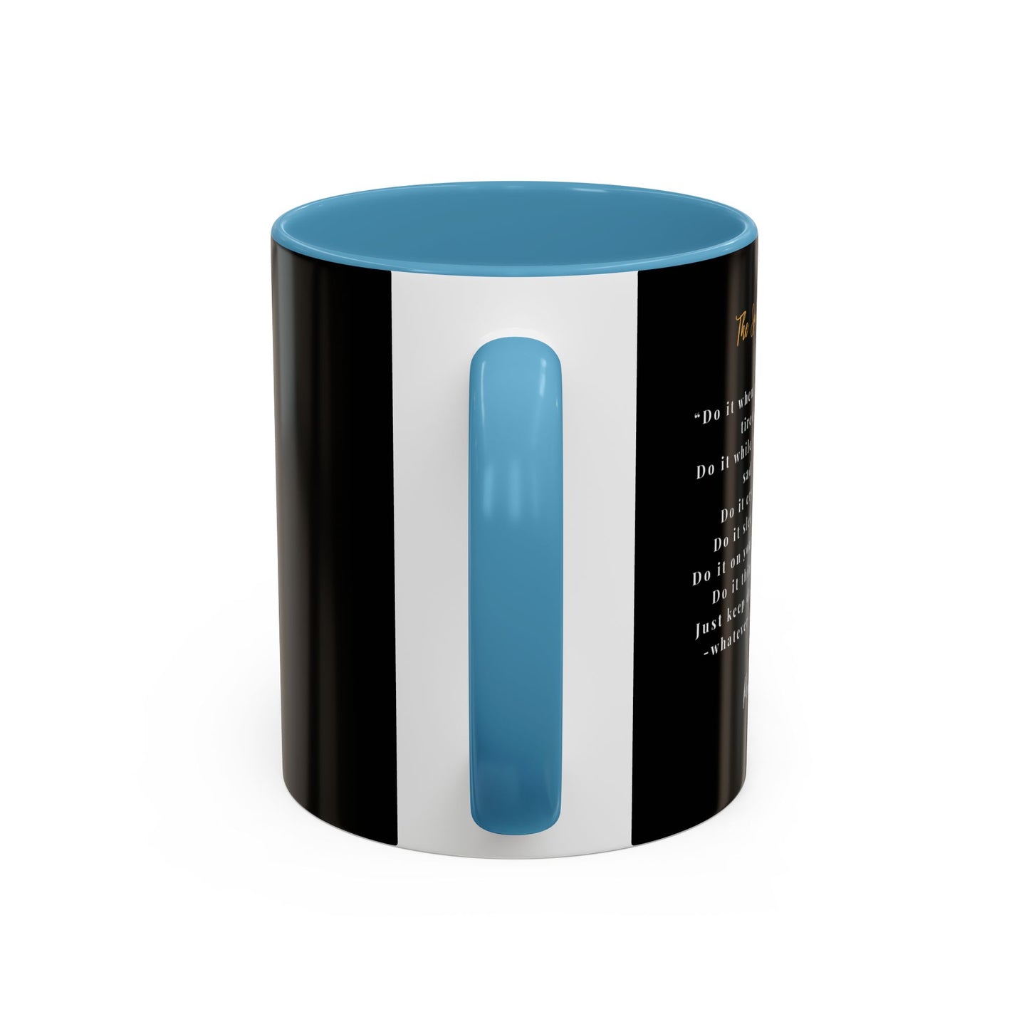 "The Spirit Of Perseverance" Coffee Mug — Premium Poetry Ceramic Mug for Coffee & Tea