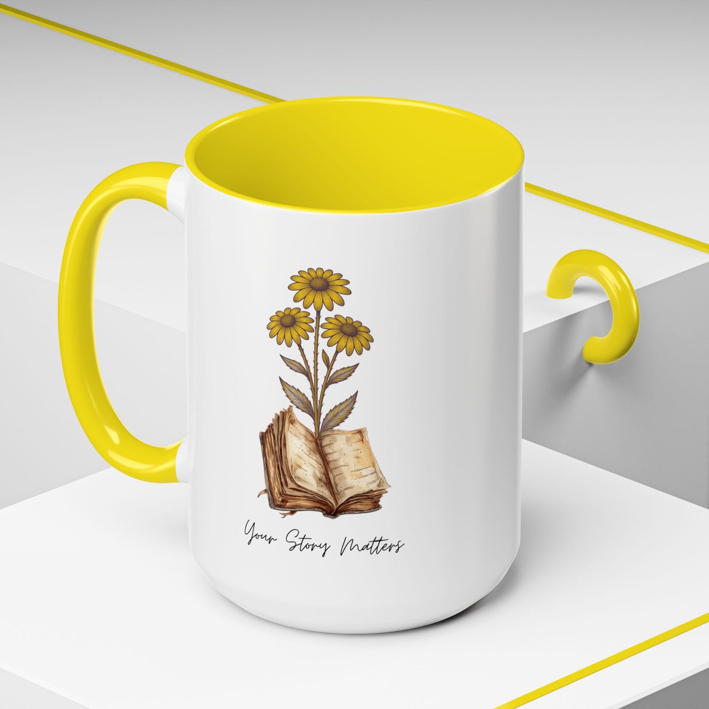 "Your Story Matters" Cozy Accent Coffee Mug (11/15oz)