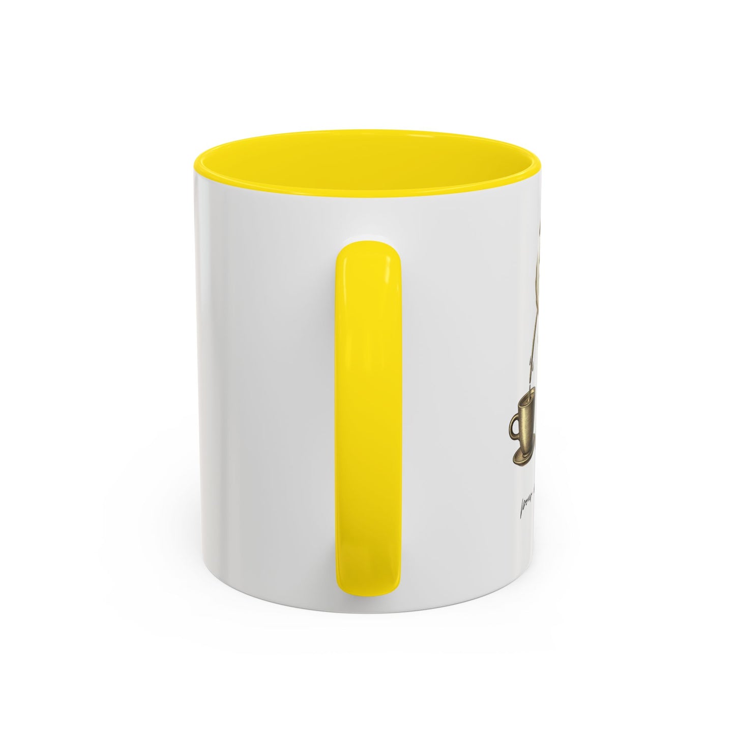 "Pour Into You" Accent Coffee Mug