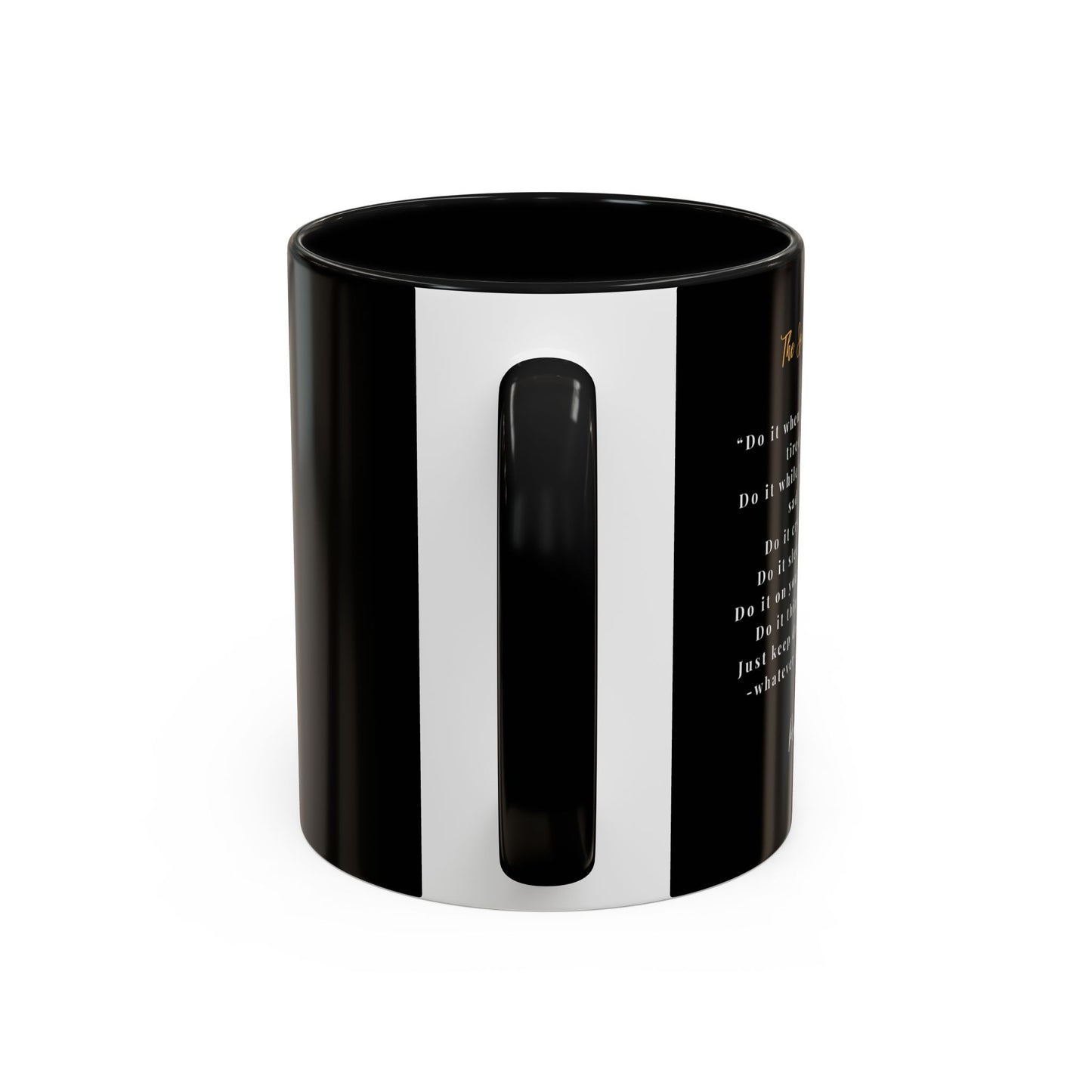 "The Spirit Of Perseverance" Coffee Mug — Premium Poetry Ceramic Mug for Coffee & Tea