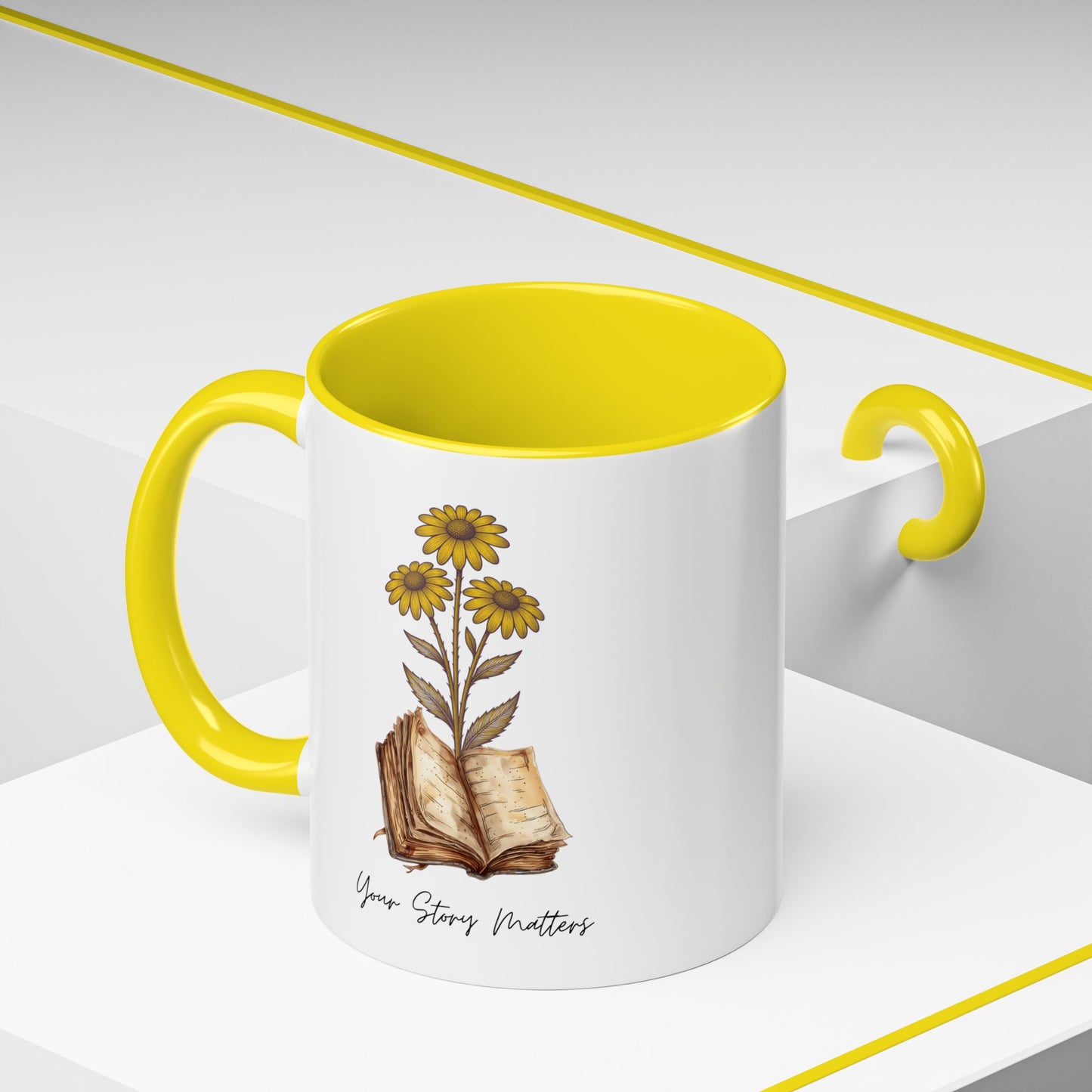 "Your Story Matters" Cozy Accent Coffee Mug (11/15oz)