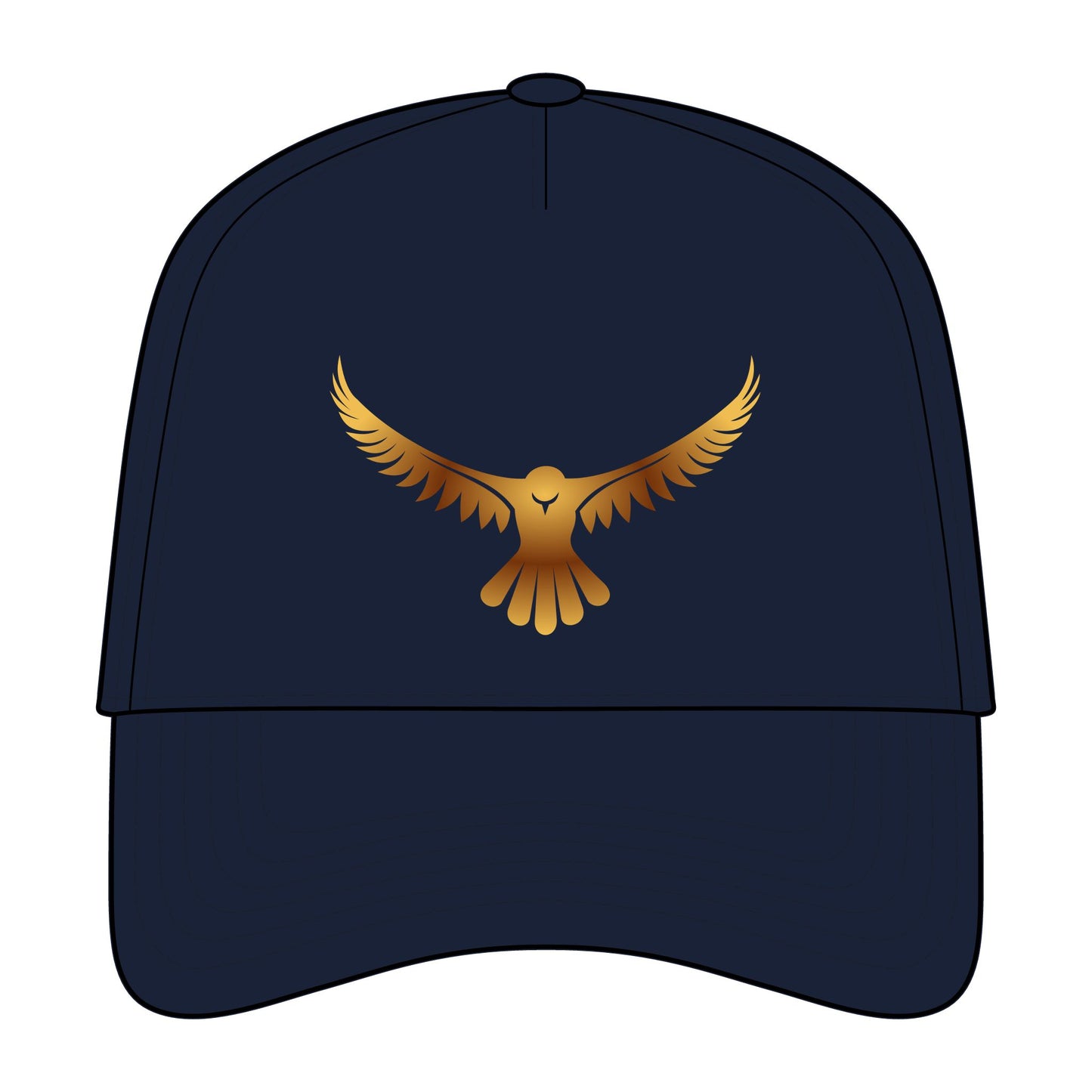 Odyssey Cap — Five-Panel Twill Hat with Phoenix Design