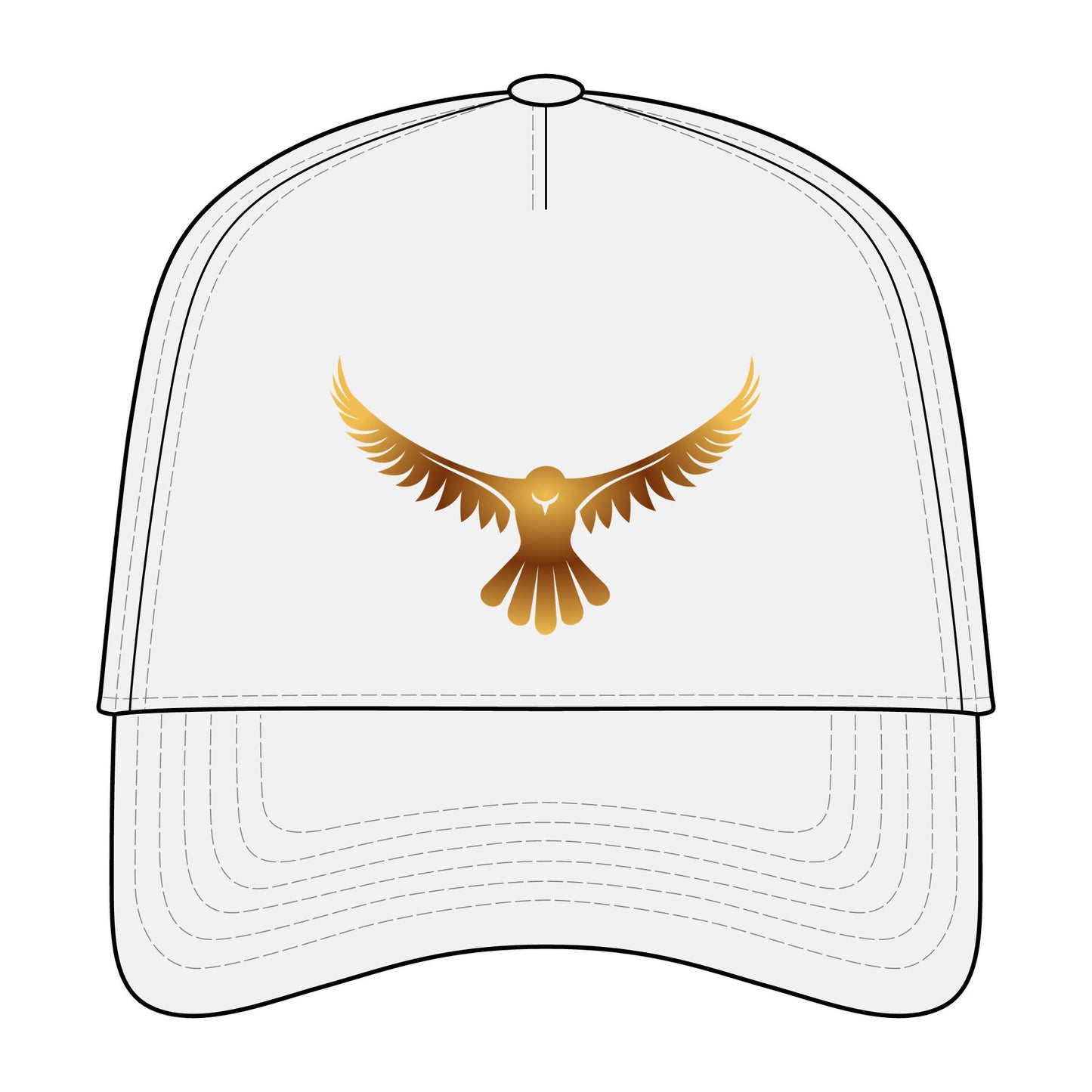 Odyssey Cap — Five-Panel Twill Hat with Phoenix Design