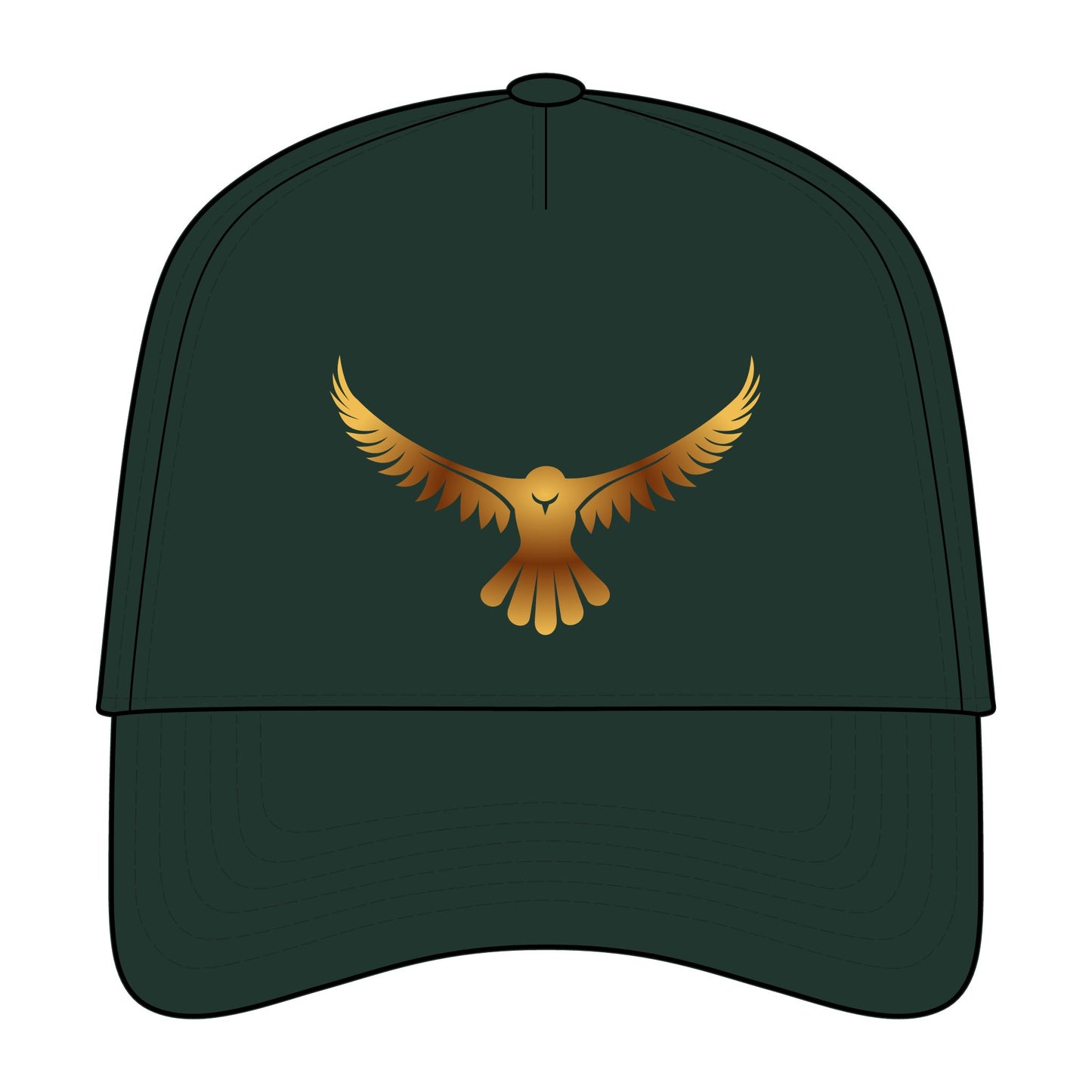 Odyssey Cap — Five-Panel Twill Hat with Phoenix Design