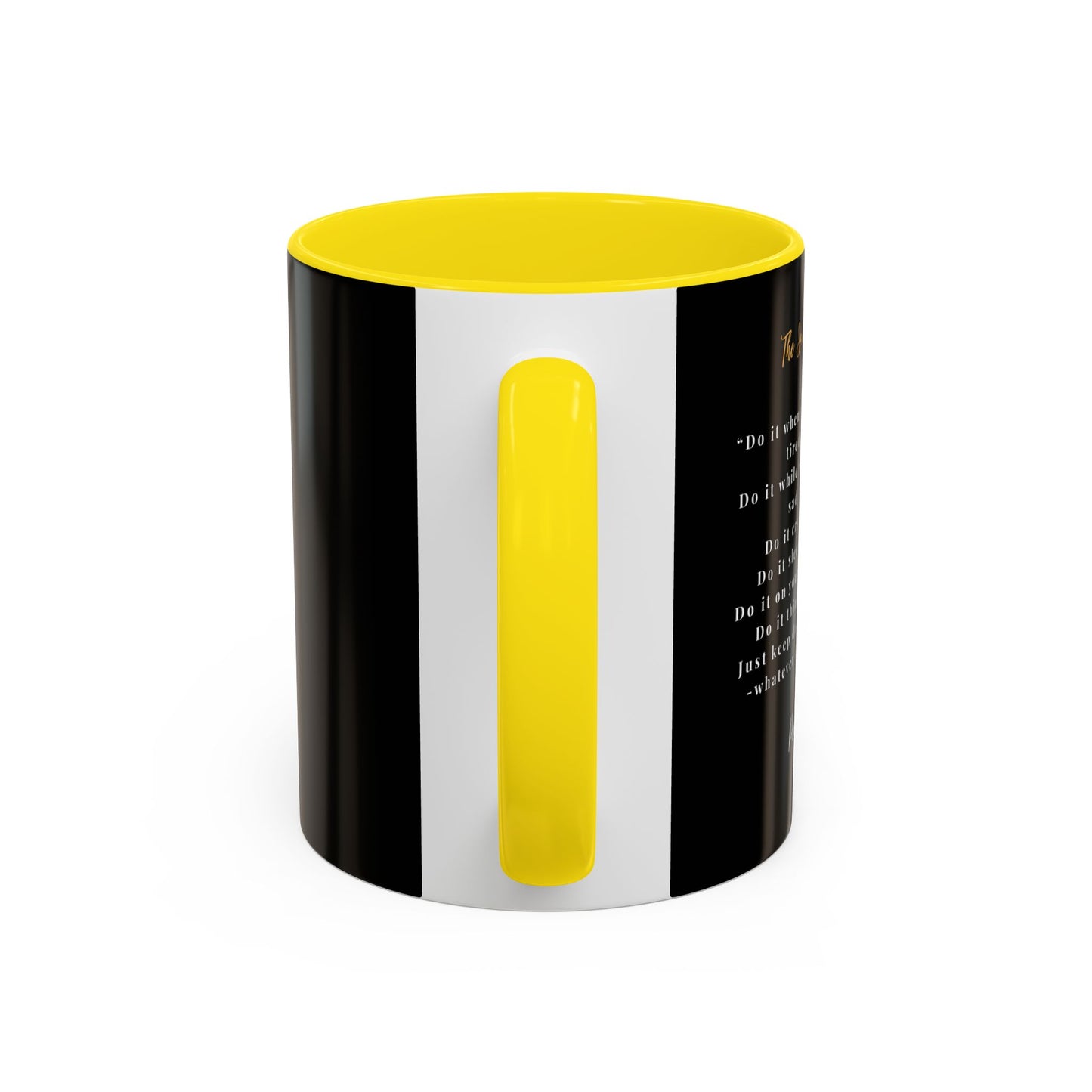 "The Spirit Of Perseverance" Coffee Mug — Premium Poetry Ceramic Mug for Coffee & Tea