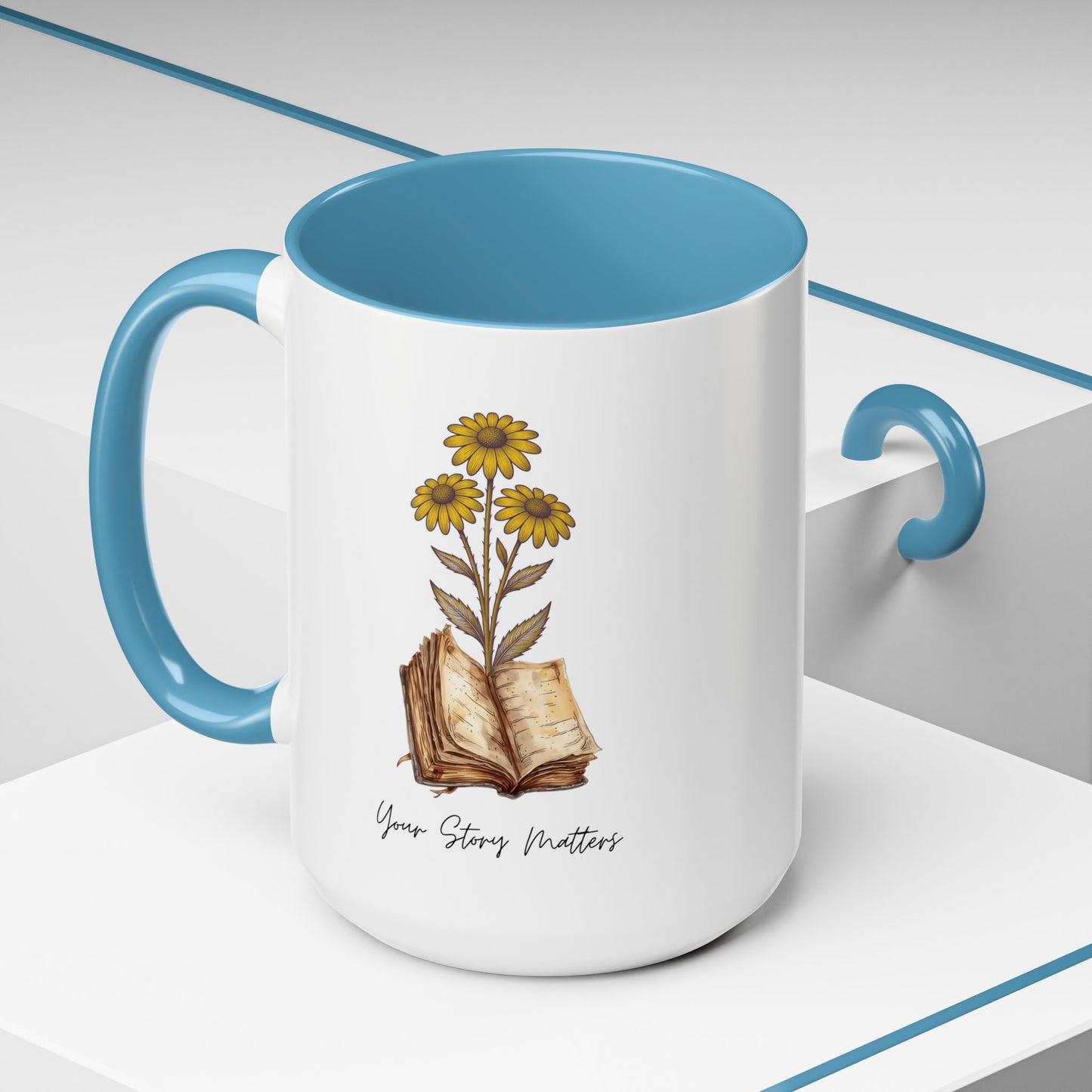 "Your Story Matters" Cozy Accent Coffee Mug (11/15oz)