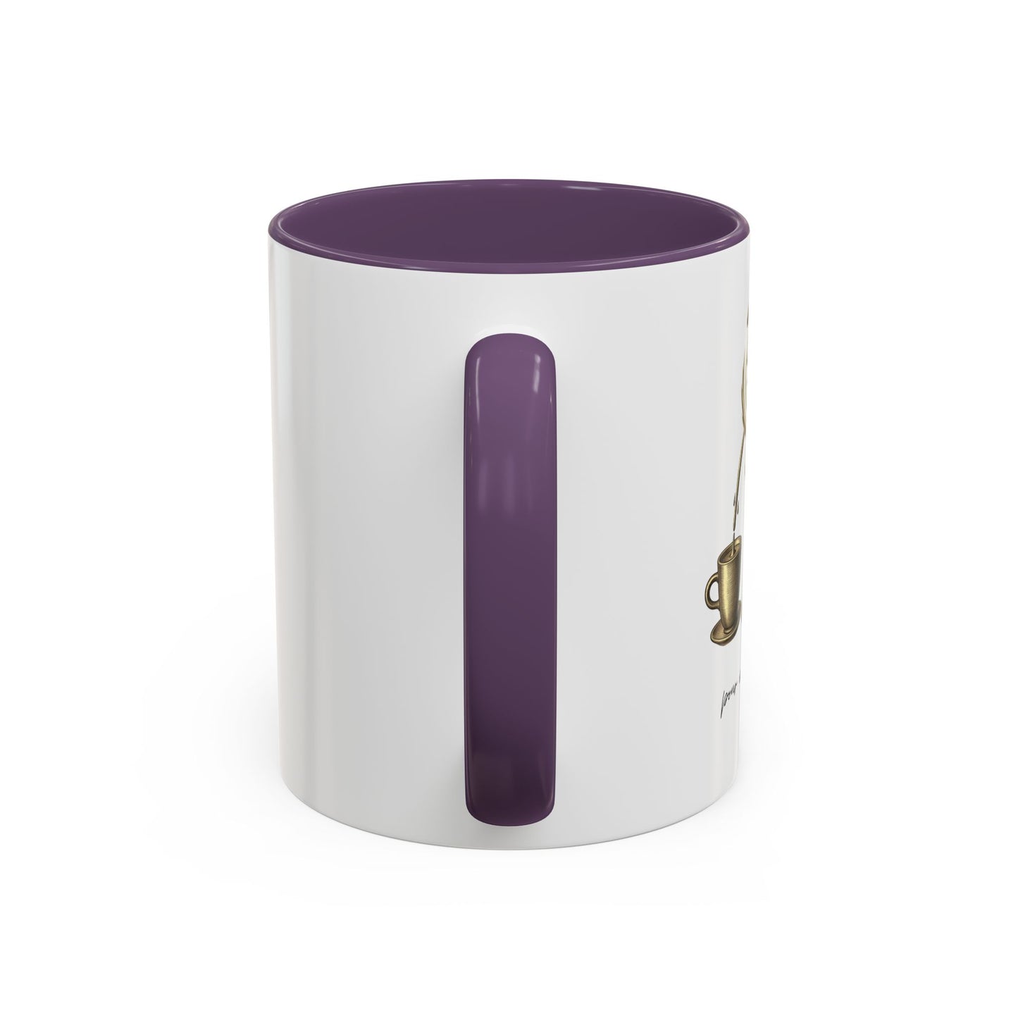 "Pour Into You" Accent Coffee Mug