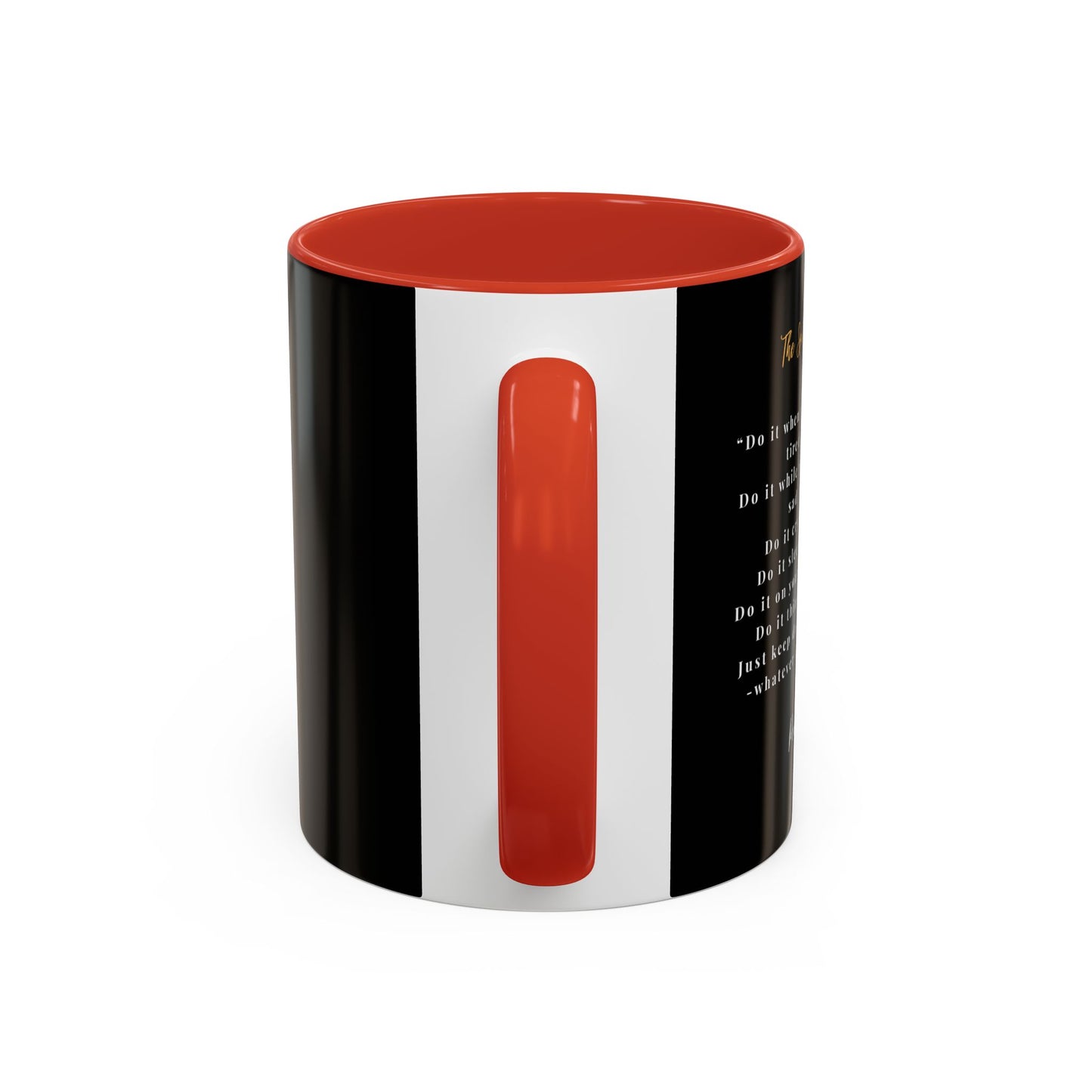 "The Spirit Of Perseverance" Coffee Mug — Premium Poetry Ceramic Mug for Coffee & Tea