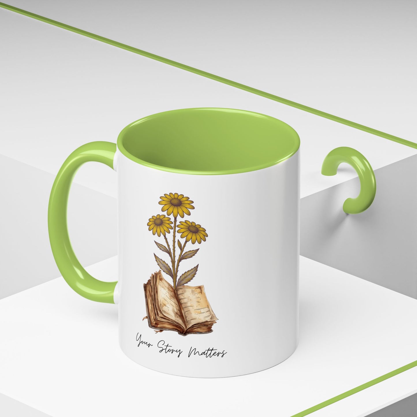"Your Story Matters" Cozy Accent Coffee Mug (11/15oz)