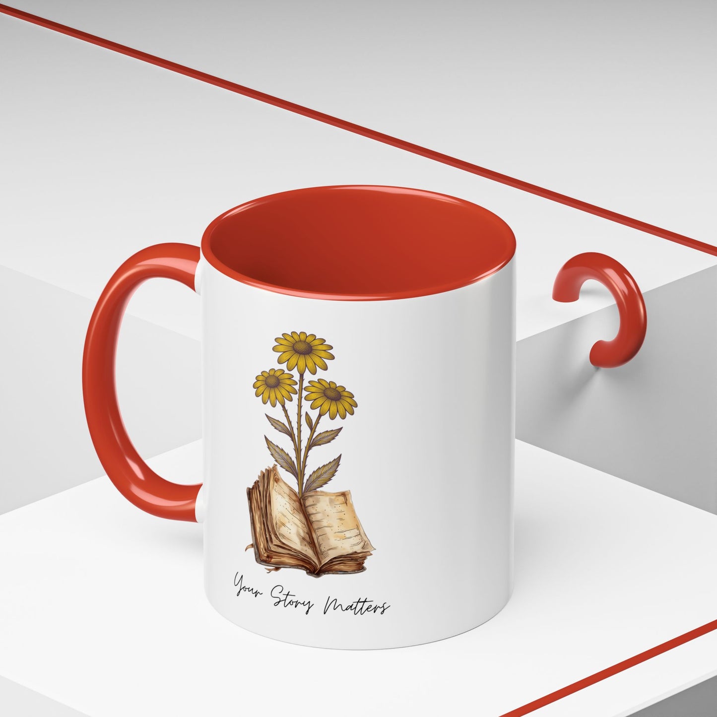 "Your Story Matters" Cozy Accent Coffee Mug (11/15oz)