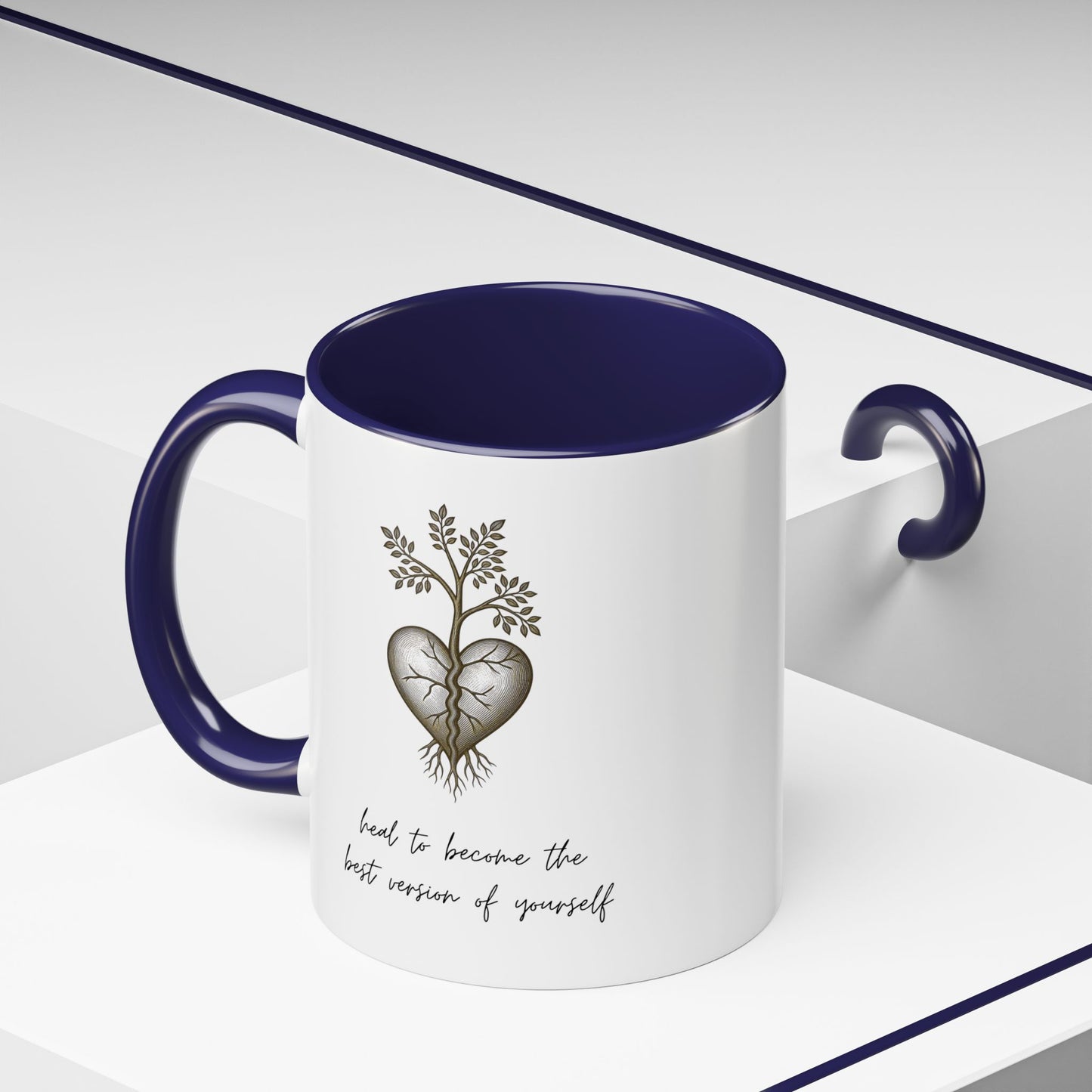 'Heal Yourself' Coffee Mug — Motivational & Inspirational Gift (11/15oz)