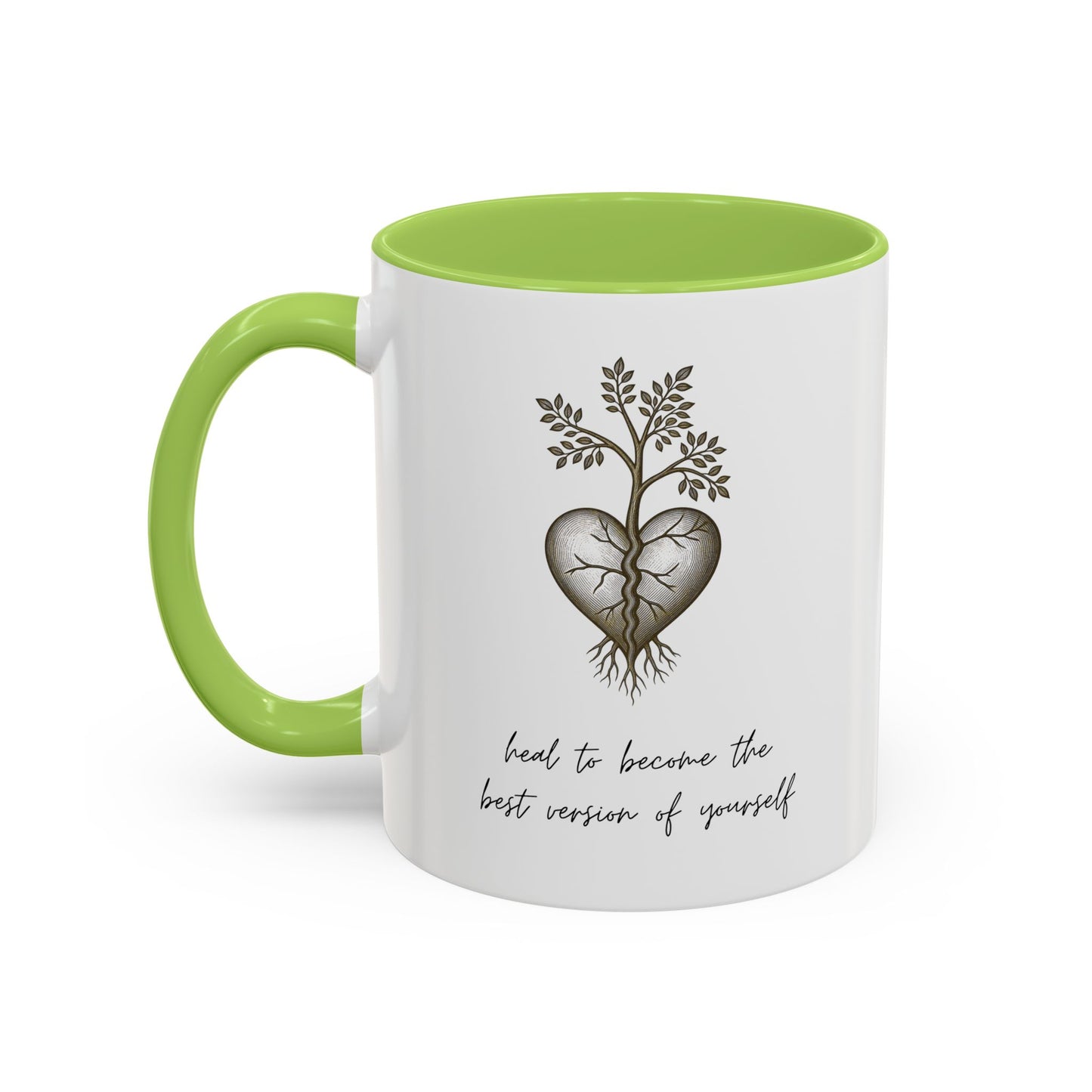 'Heal Yourself' Coffee Mug — Motivational & Inspirational Gift (11/15oz)