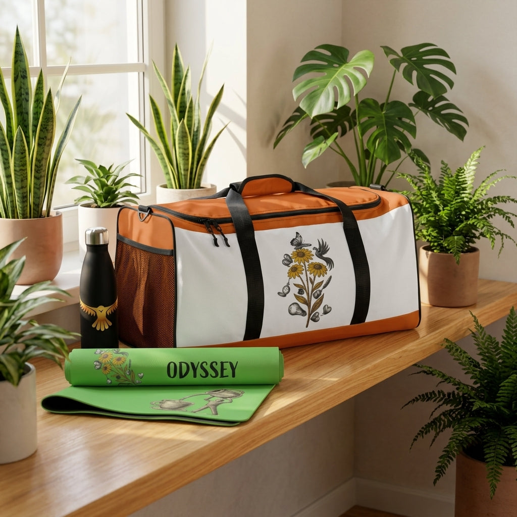 The Health Journey Collective Gym Duffle bag