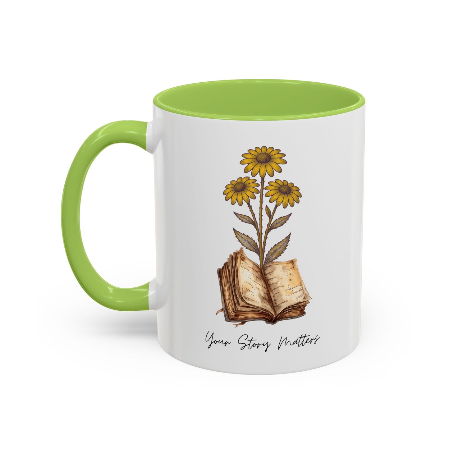 "Your Story Matters" Cozy Accent Coffee Mug (11/15oz)
