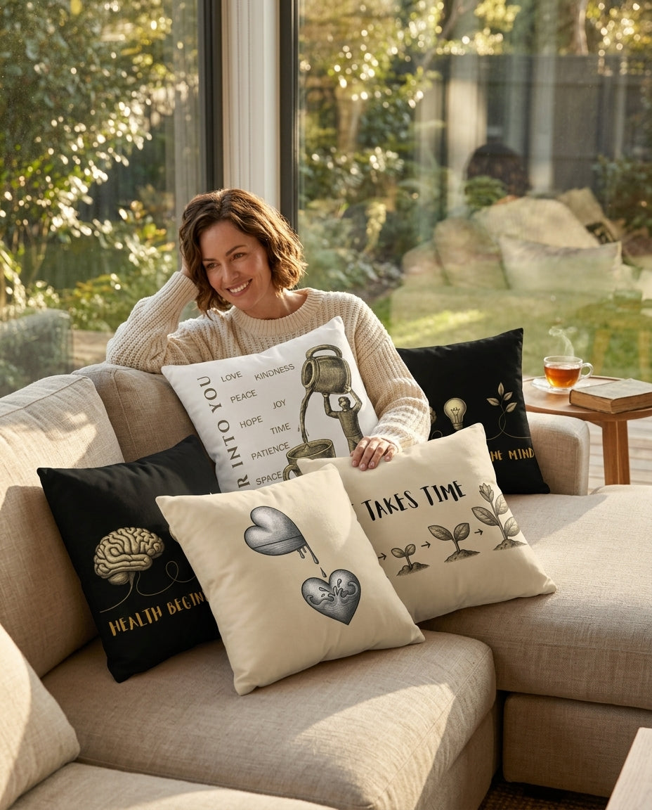 The Healing Collection Throw Pillow Bundle