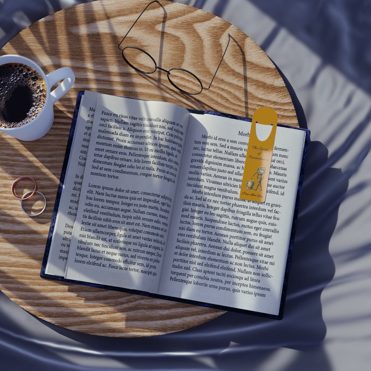 The Spirit of Perseverance Bookmark – 'The Spirit of Perseverance' Inspirational Metal Bookmark