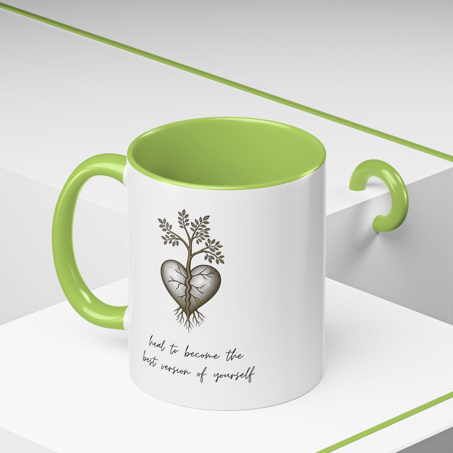 'Heal Yourself' Coffee Mug — Motivational & Inspirational Gift (11/15oz)