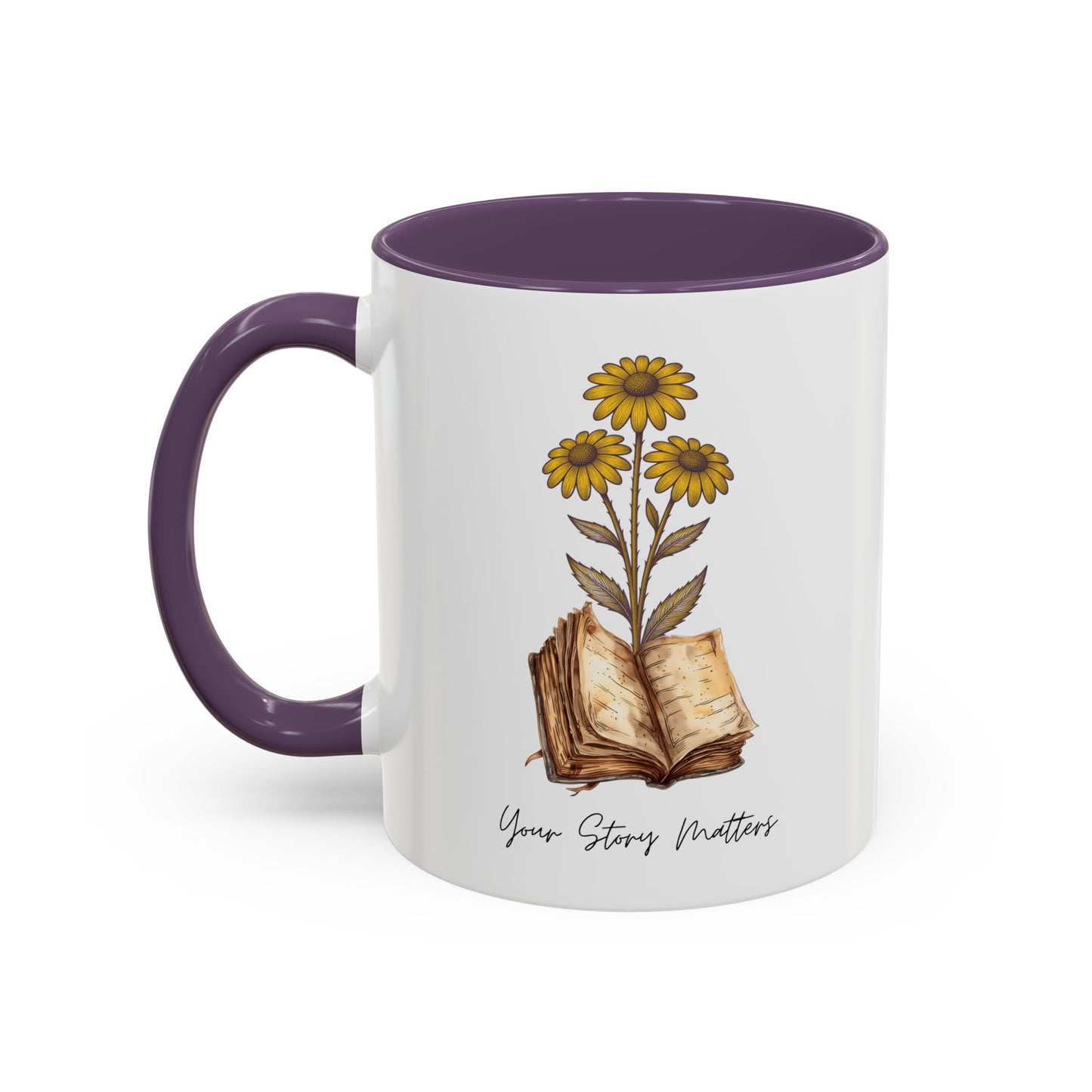 "Your Story Matters" Cozy Accent Coffee Mug (11/15oz)