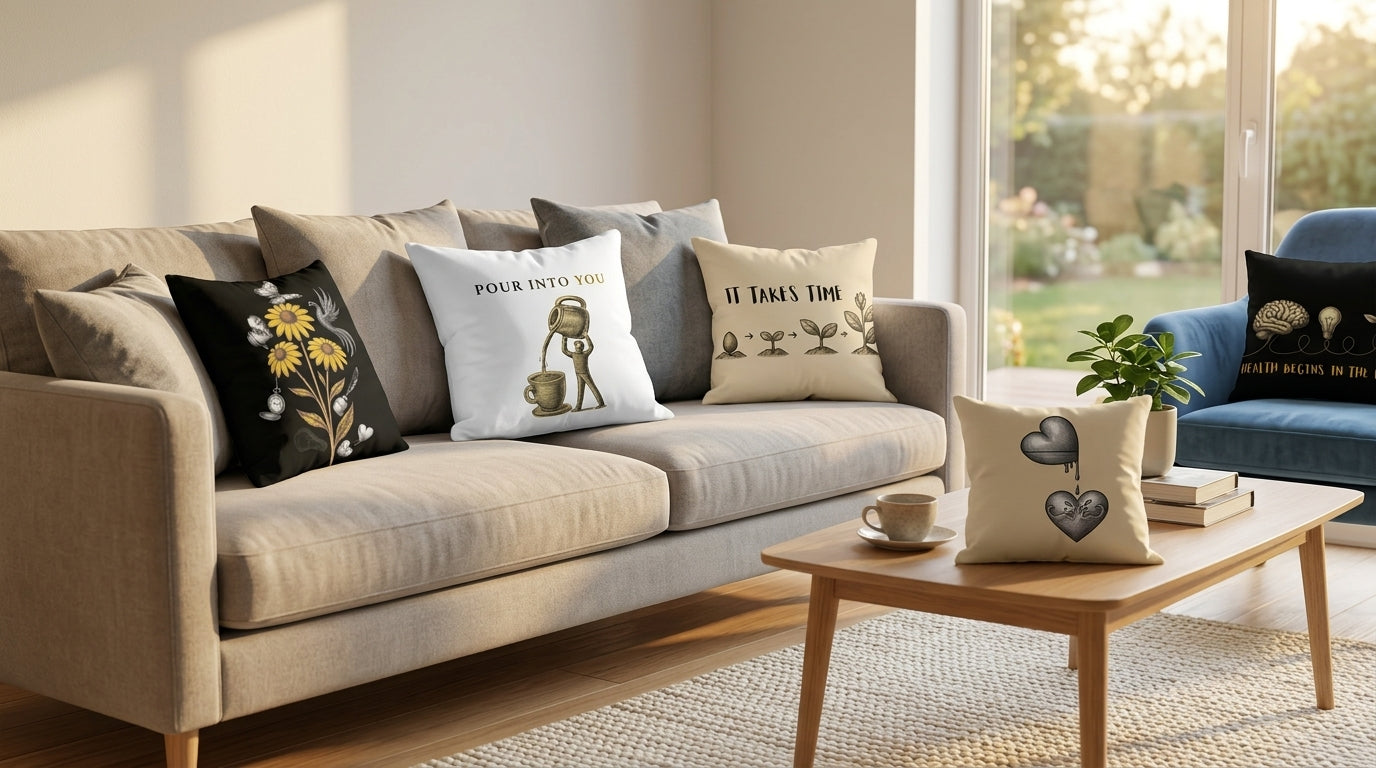 The Healing Collection Throw Pillow Bundle