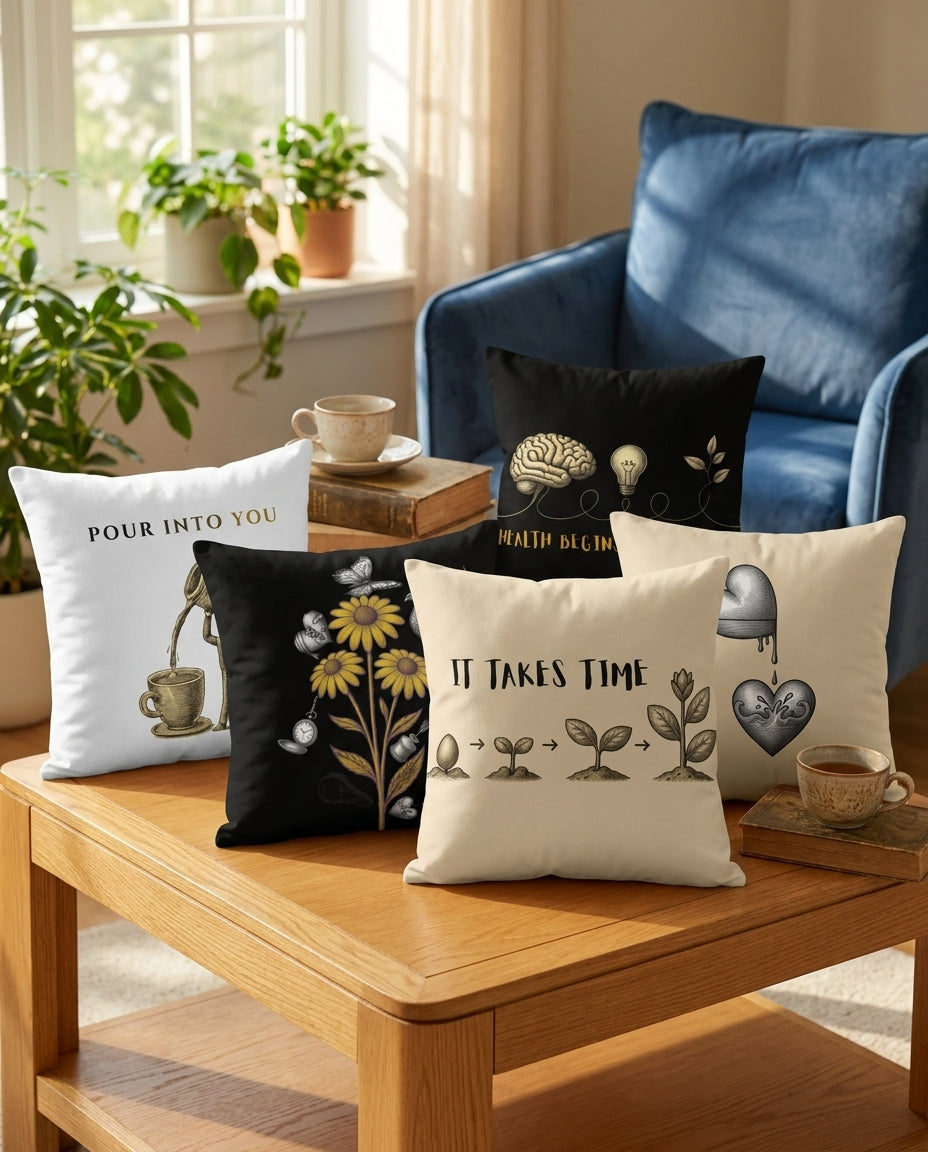 The Healing Collection Throw Pillow Bundle