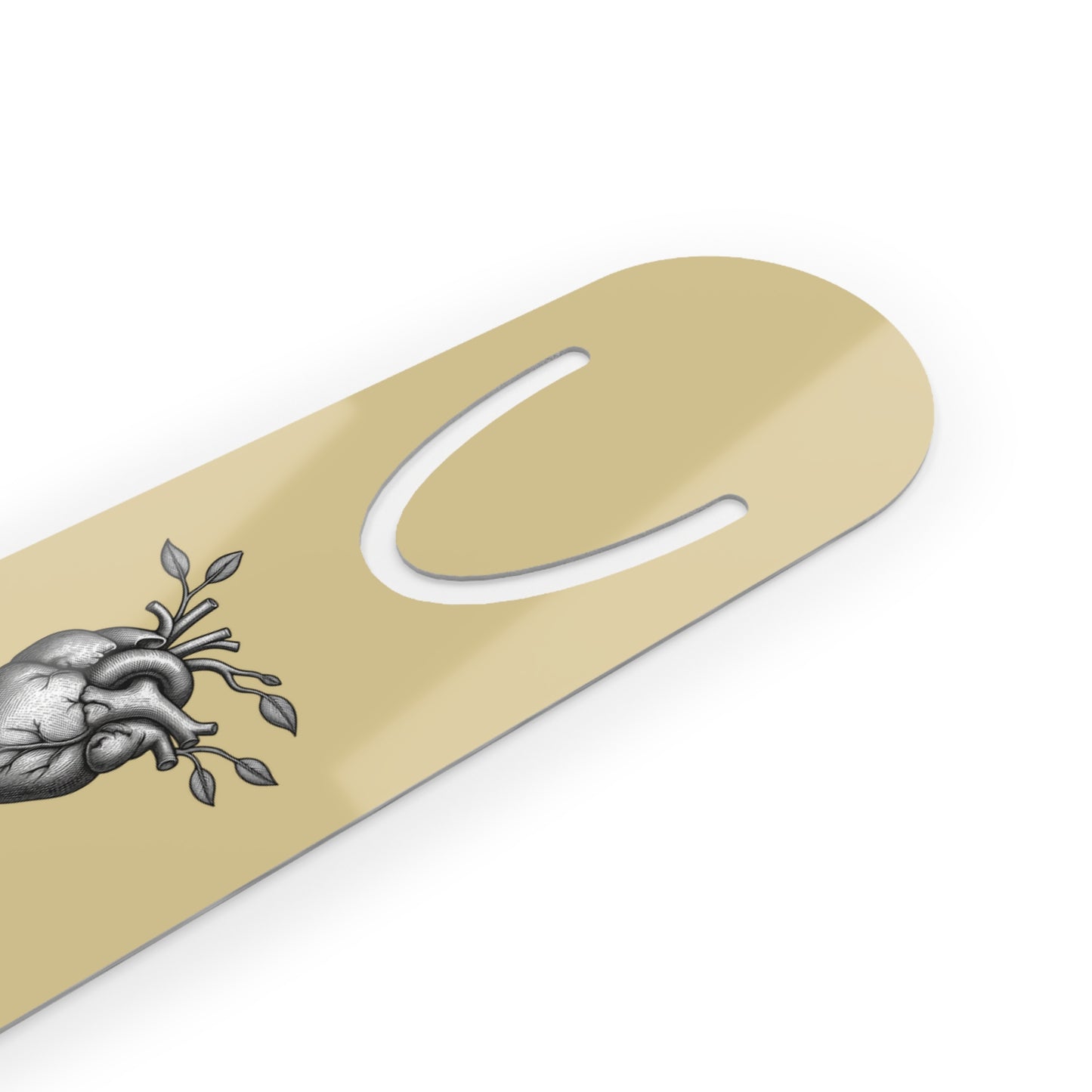 "Your hurts deserve healing, growth happens here" Bookmark — Heart & Butterfly