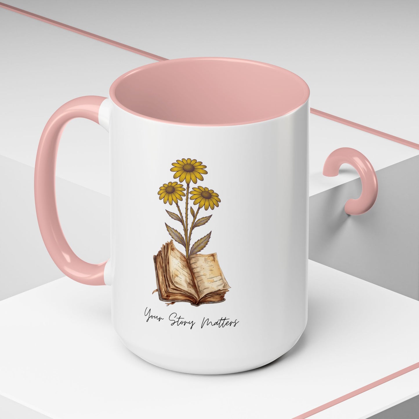 "Your Story Matters" Cozy Accent Coffee Mug (11/15oz)