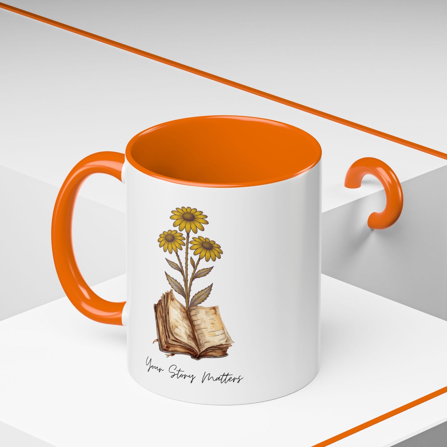 "Your Story Matters" Cozy Accent Coffee Mug (11/15oz)
