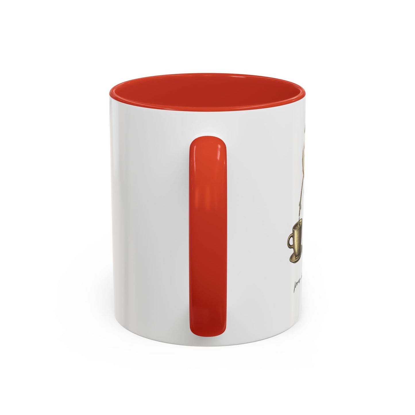 "Pour Into You" Accent Coffee Mug