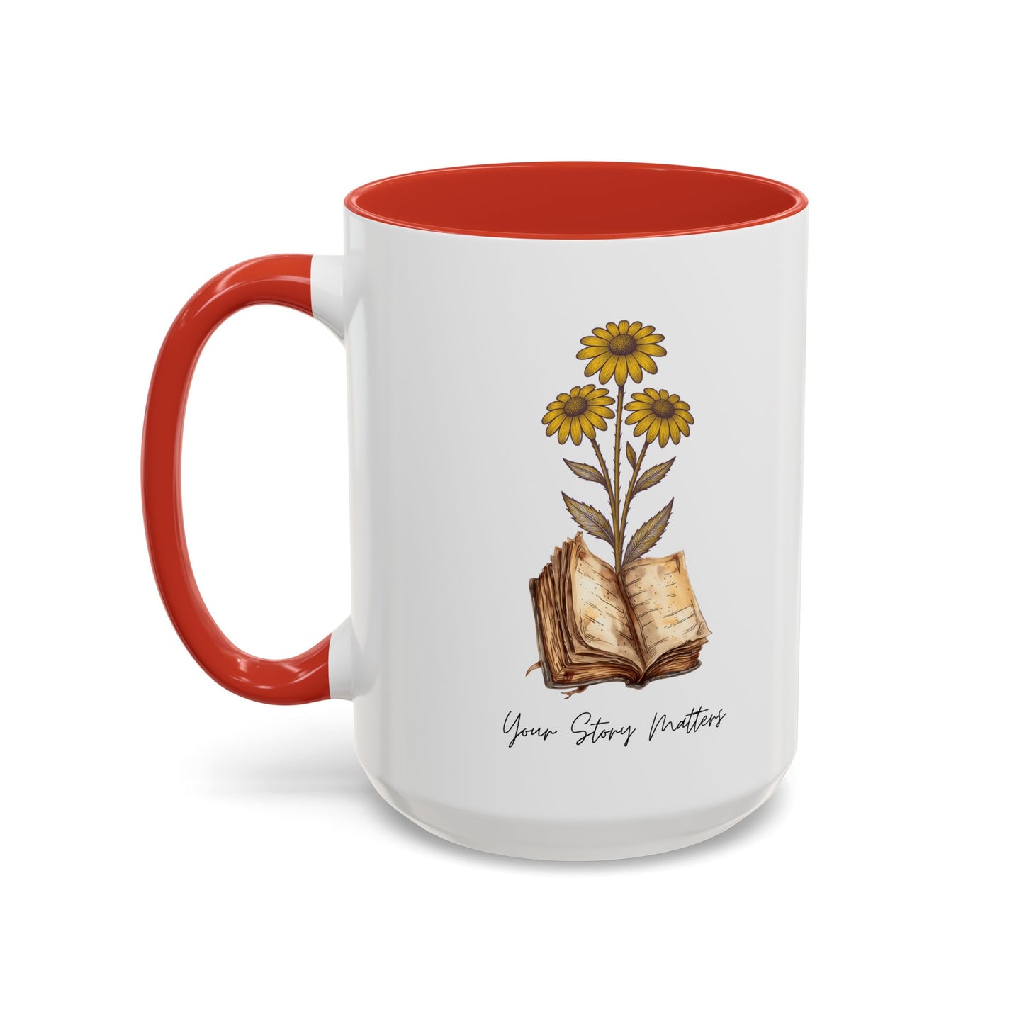 "Your Story Matters" Cozy Accent Coffee Mug (11/15oz)
