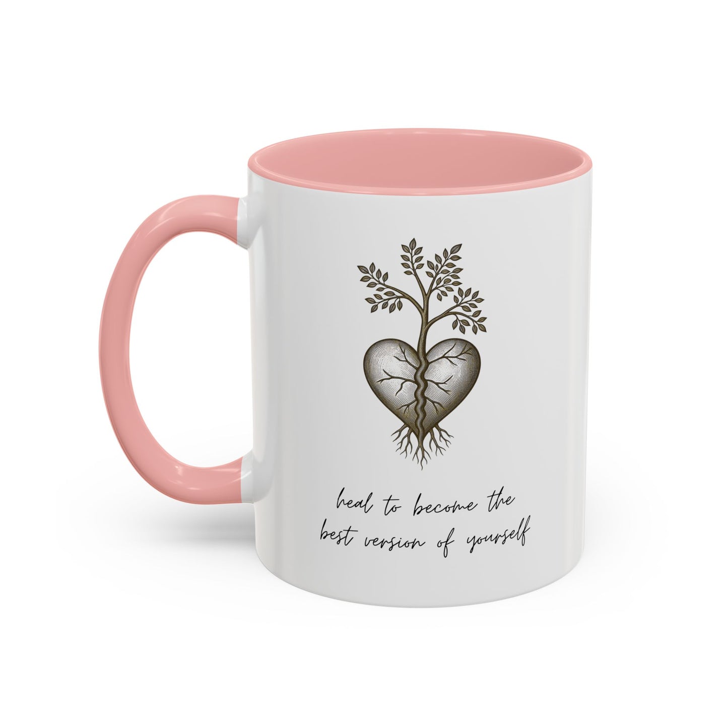 'Heal Yourself' Coffee Mug — Motivational & Inspirational Gift (11/15oz)