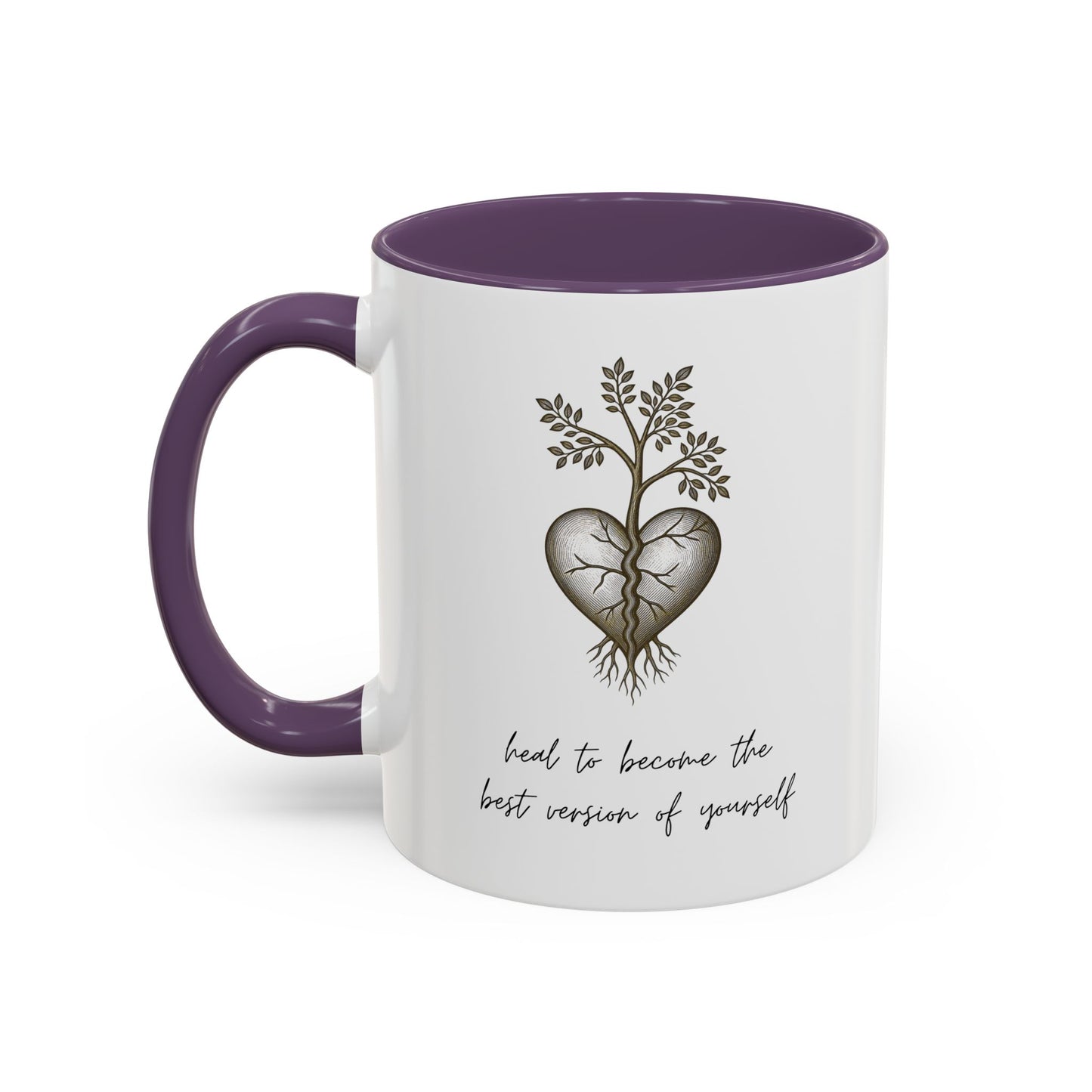 'Heal Yourself' Coffee Mug — Motivational & Inspirational Gift (11/15oz)