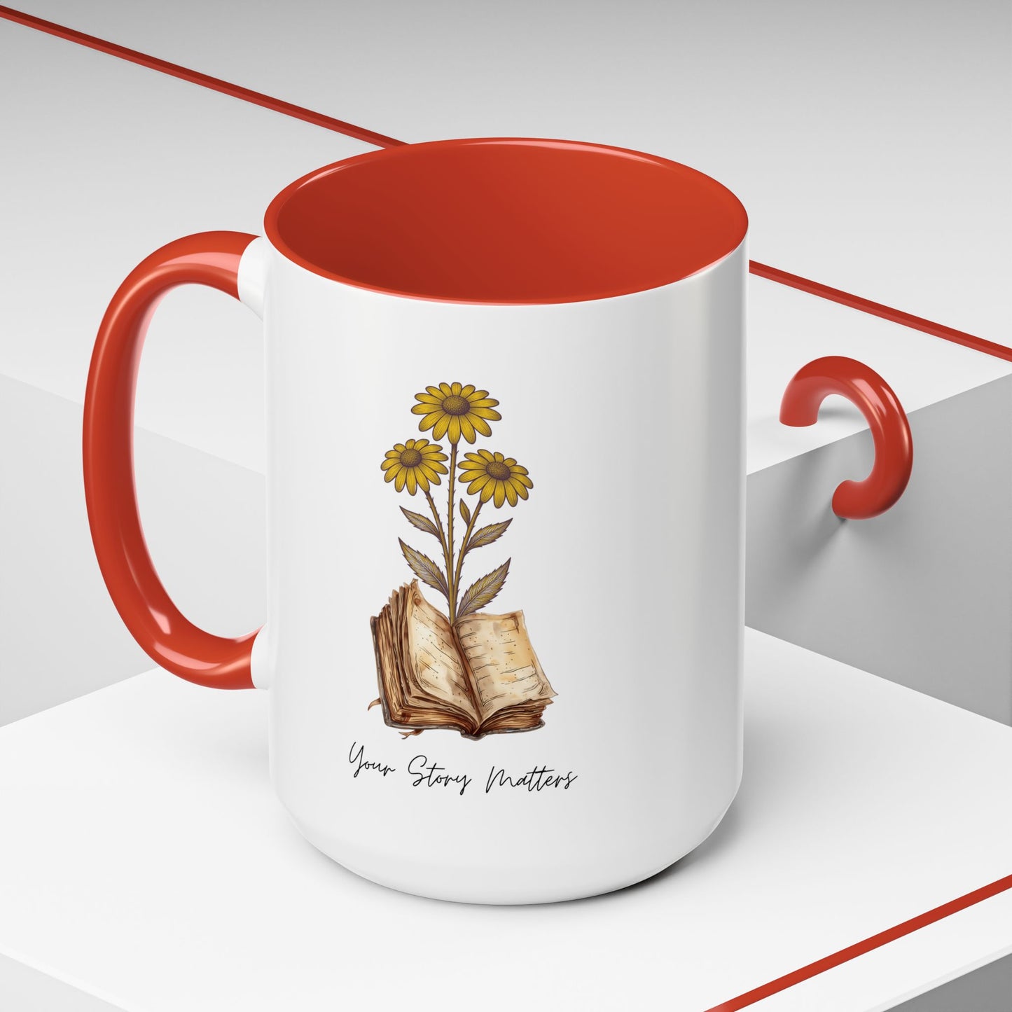 "Your Story Matters" Cozy Accent Coffee Mug (11/15oz)