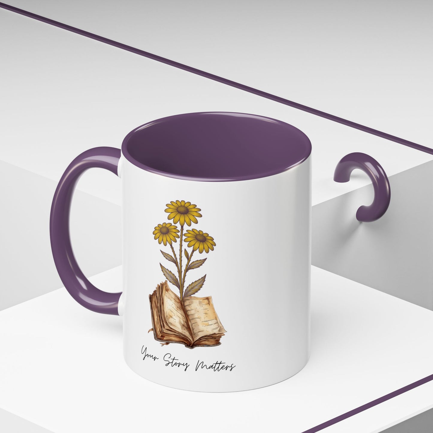 "Your Story Matters" Cozy Accent Coffee Mug (11/15oz)