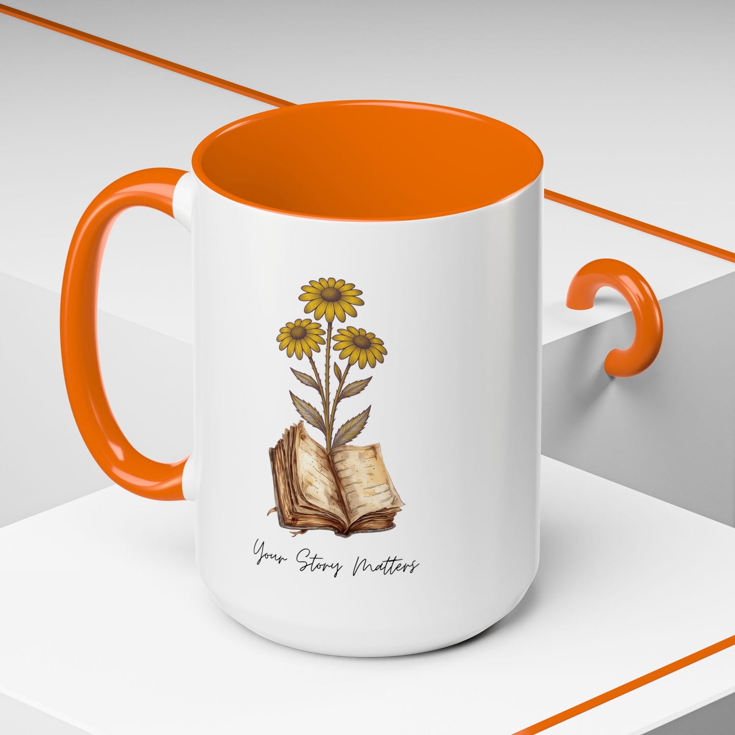 "Your Story Matters" Cozy Accent Coffee Mug (11/15oz)