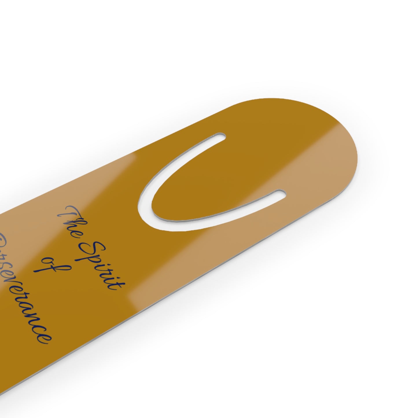 The Spirit of Perseverance Bookmark – 'The Spirit of Perseverance' Inspirational Metal Bookmark