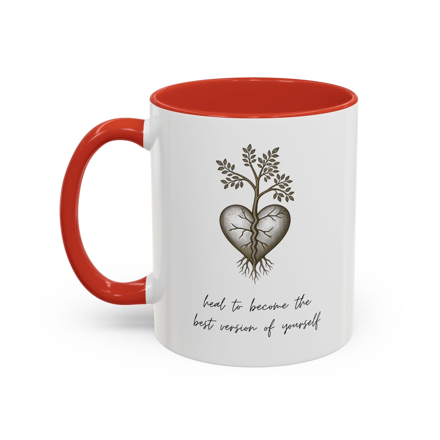 'Heal Yourself' Coffee Mug — Motivational & Inspirational Gift (11/15oz)