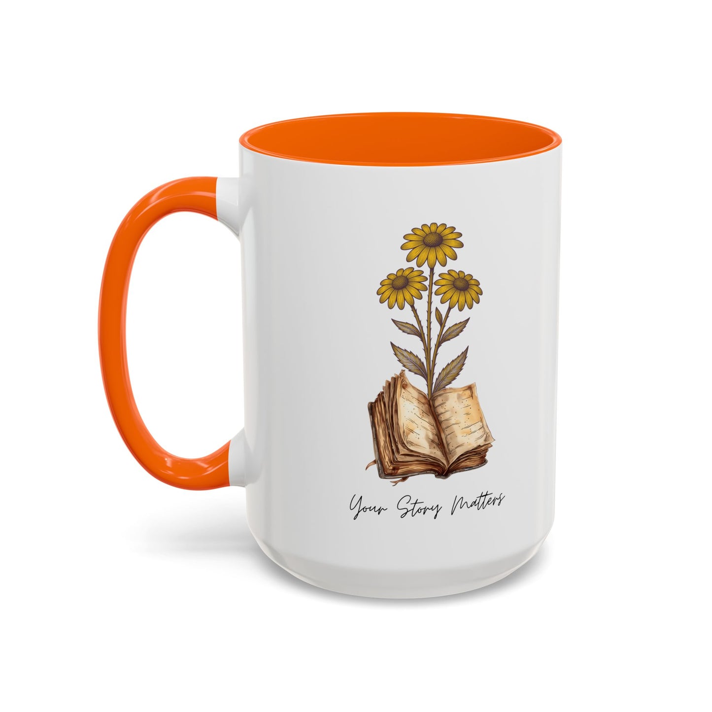 "Your Story Matters" Cozy Accent Coffee Mug (11/15oz)