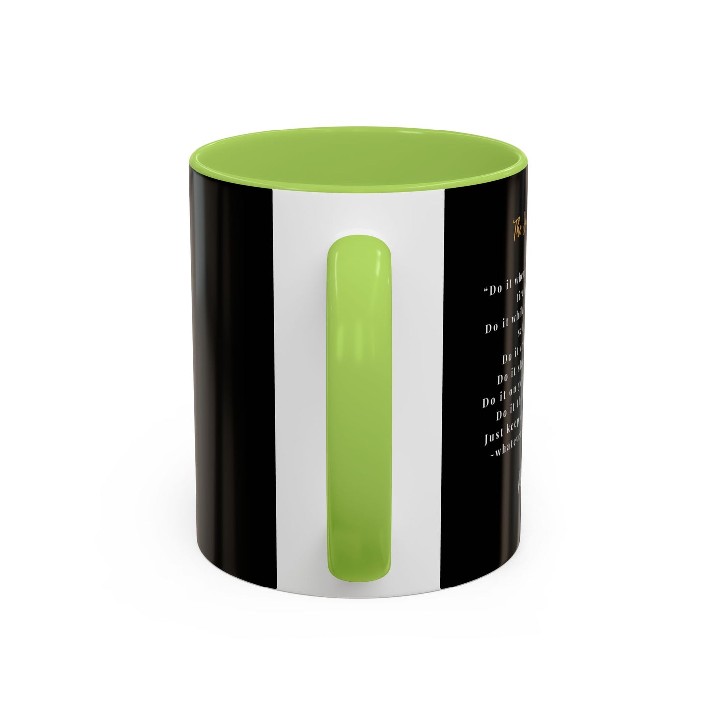 "The Spirit Of Perseverance" Coffee Mug — Premium Poetry Ceramic Mug for Coffee & Tea