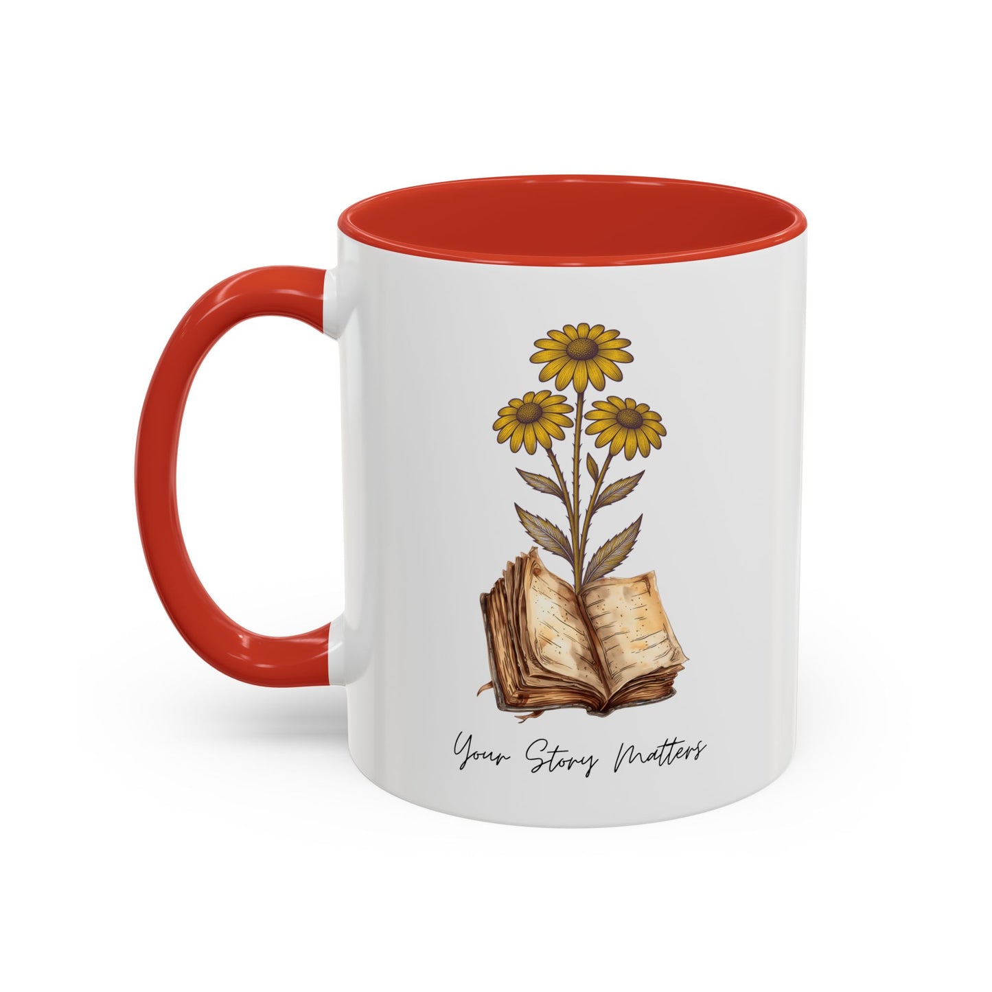 "Your Story Matters" Cozy Accent Coffee Mug (11/15oz)