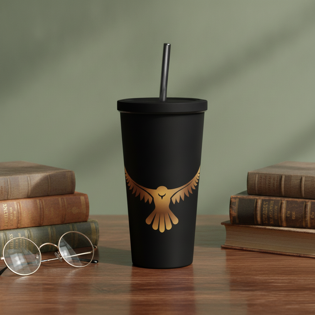 Odyssey Insulated Tumbler with a Straw