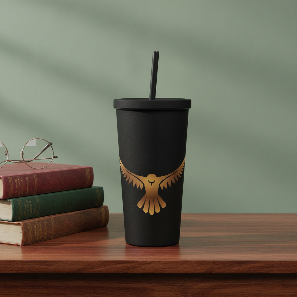 Odyssey Insulated Tumbler with a Straw