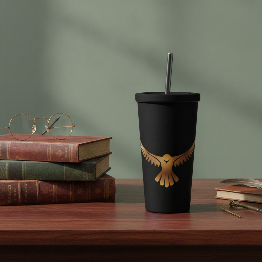Odyssey Insulated Tumbler with a Straw