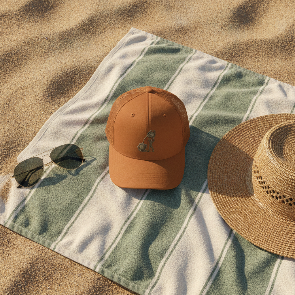 "Pour Into You" Closed-back Trucker Cap