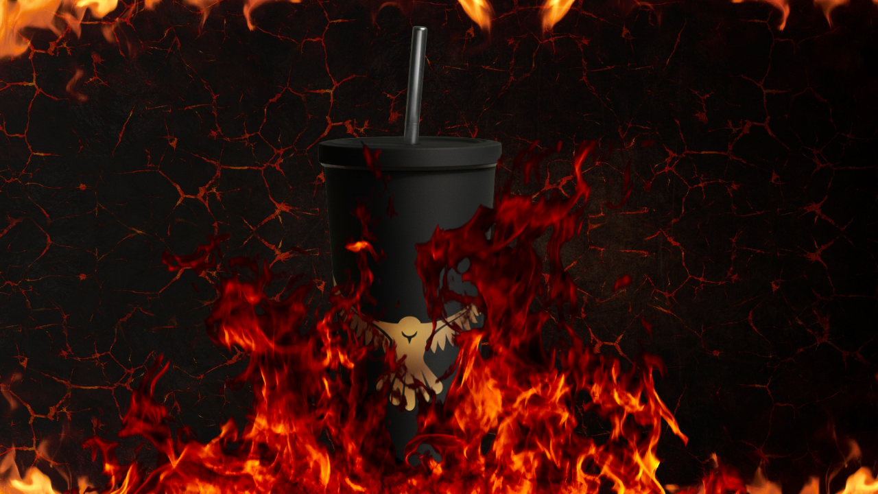 Odyssey Insulated Tumbler with a Straw