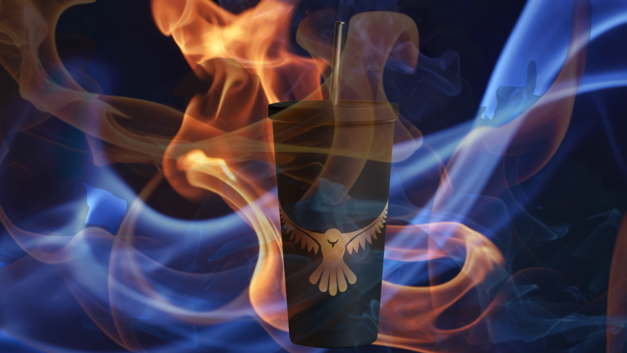 Odyssey Insulated Tumbler with a Straw